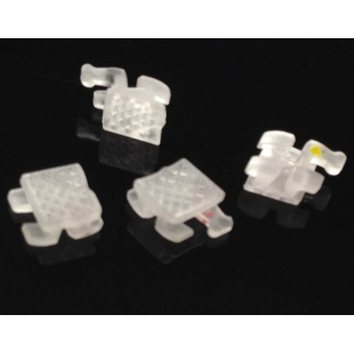 Ice™  Crystal Ceramic Bracket , Mesh Base  5-5 /20 Pcs (Unit)